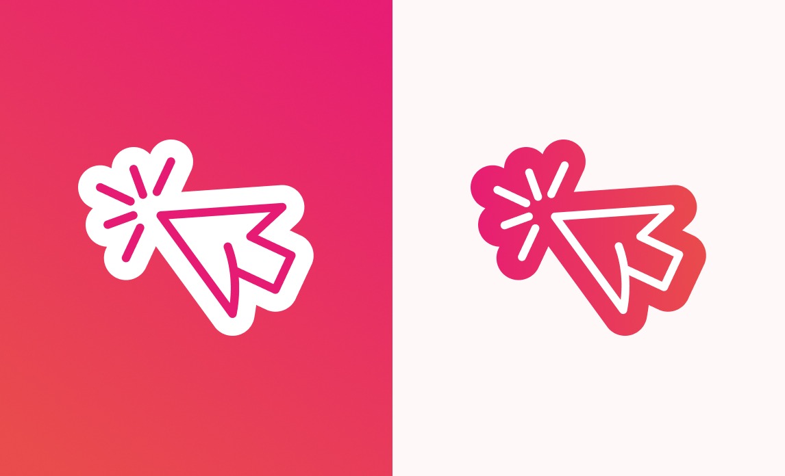 Pictogramme partage - Cliquer