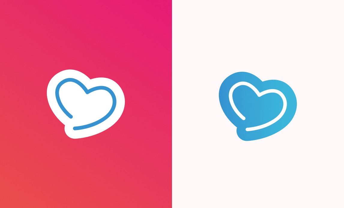 Pictogramme partage - Coeur